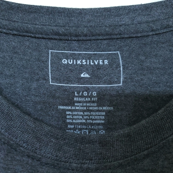 Quicksilver Men's Short Sleeve Mountain & Wave Dream Sessions Large - New - Picture 3 of 4